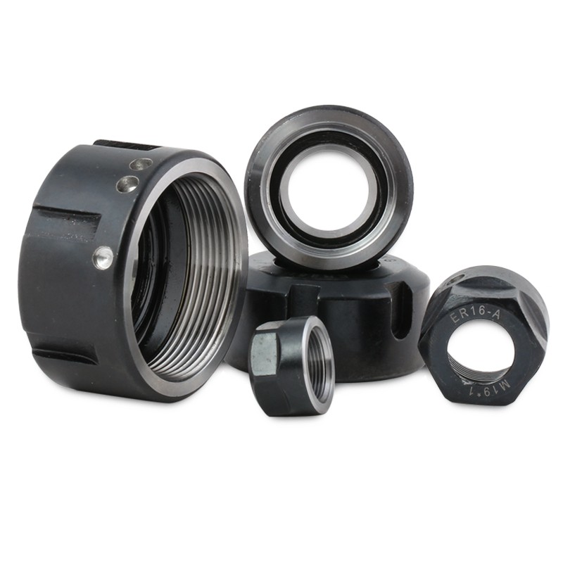 er螺母雕刻机夹头螺母动平衡ER螺帽ER11 ER20 ER32螺母雕刻机配件