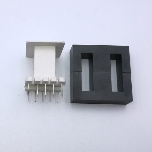 磁芯EE55A立式骨架5针锰锌铁氧体高频变压器逆变电源开关充电电感