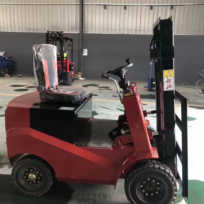 领途电动叉车1吨小型电叉车2吨3吨液压堆高四轮座驾式装卸搬运车
