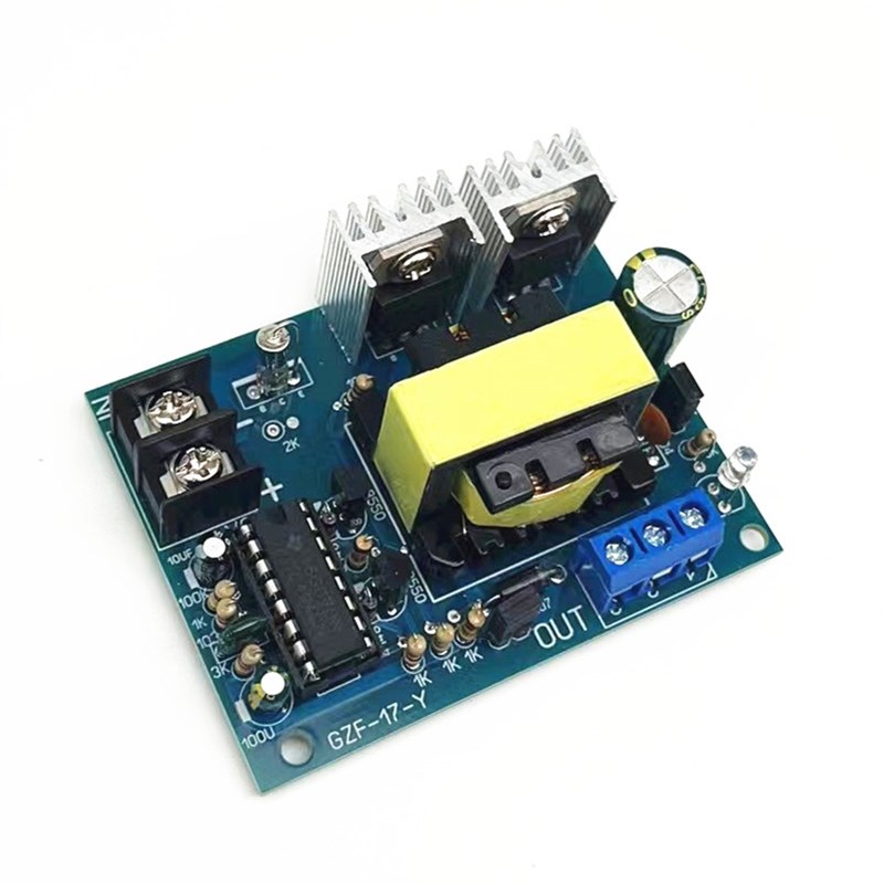 100W 12V或24V转0-110-220V微型逆变器 24伏变双110伏升压电路板