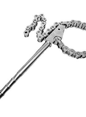 304不锈钢链型管钳420 防腐蚀链条式大力钳多功能工业级8117A