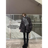 清仓 云朵泡芙 90白鸭绒手工打揽温柔感宽松羽绒服外套女秋冬