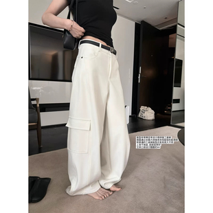 &重工立体拼接设计好版 翘臀雅痞裤 型显瘦口袋工装 裤 LIL 新款 CHER