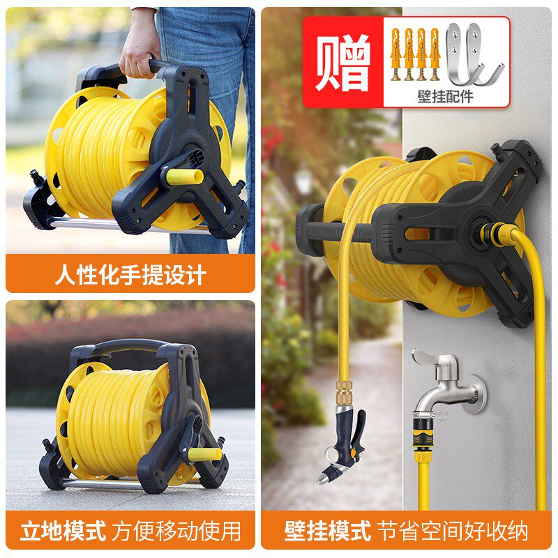 洗车水管软管家用高压浇花浇菜浇地浇灌自来水塑料管子4分花园u.