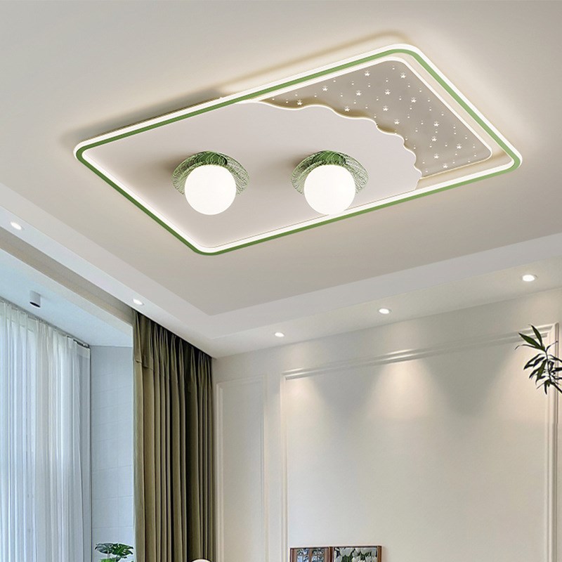 客厅主灯现代简约大气超薄吸顶灯2024年新M款卧室灯具全屋套餐组