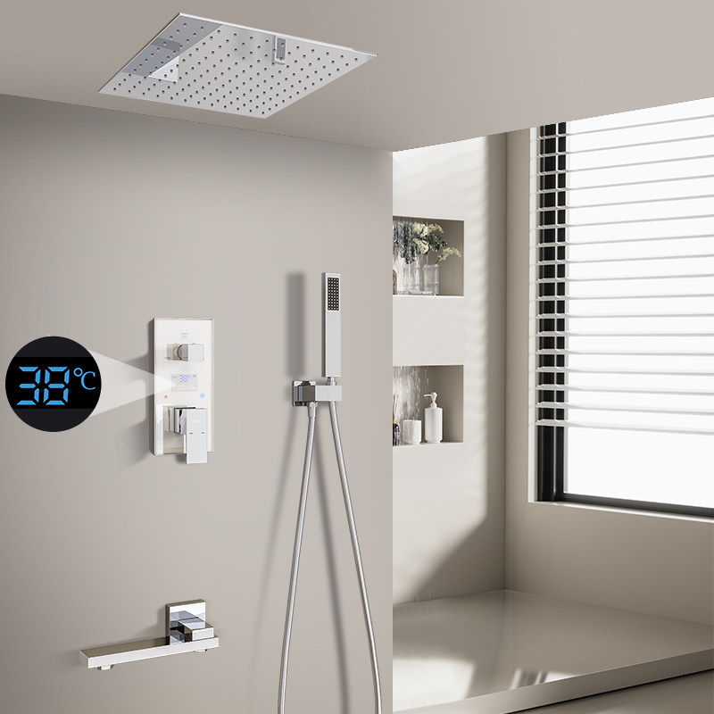暗装花洒预埋入墙式嵌入隐藏暗藏分体式淋浴花洒浴室家用墙排套装,家装主材,暗装淋浴花洒,淘宝优惠券,粉丝福利购,淘宝优惠卷