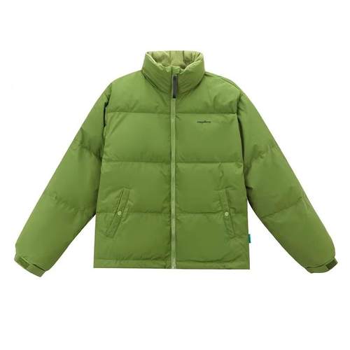 包绿色短立领羽绒棉款衣2棉服女冬加厚01012045024年新款韩版宽松