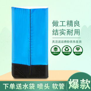 农村洗澡架子简易洗澡房浴室淋浴房冬天浴罩浴帐四方形加框架带布