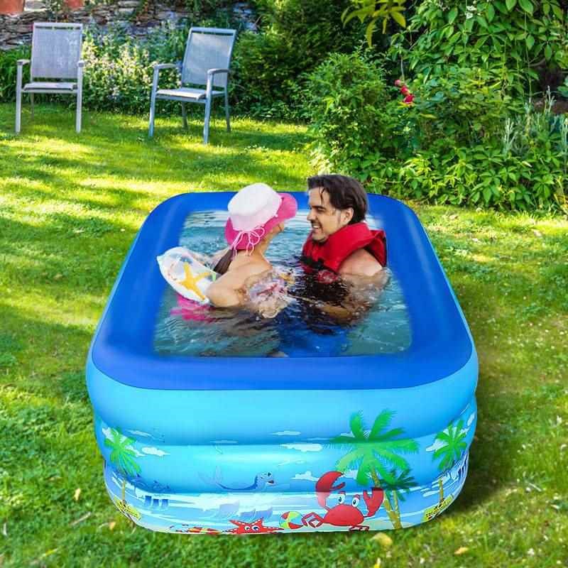 宝宝游泳池家用婴儿童充气游泳池家用加厚宝宝水池大人小孩洗澡桶