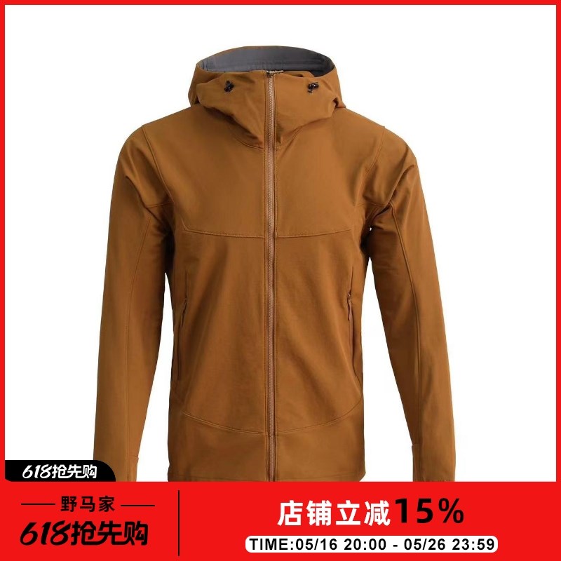 鼎力主推!毒家猛l货!秋季新品户外飞禽城市机能软壳冲锋衣外套男