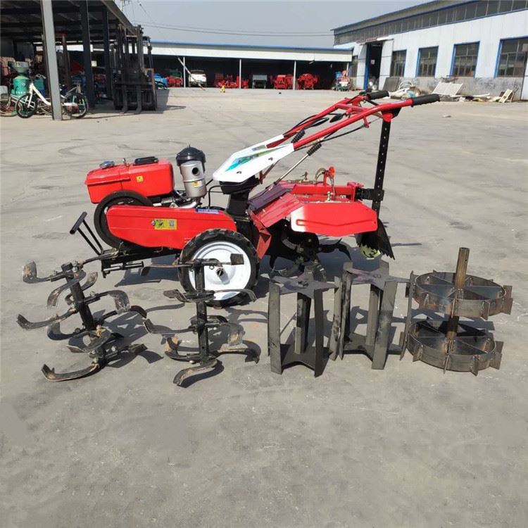 厂促果园旋耕起垄机 新型四驱除E草开沟机 柴油W微耕松土机品