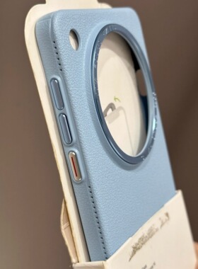 ins风浅蓝色荔枝纹适用oppofindx8手机壳新款oppofindx8pro全包磨砂防摔金属镜框独立按键高级感大孔散热男女