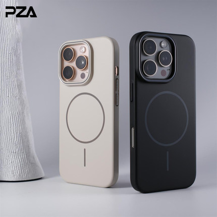 【纯色极简细圈】柔纱肤感磨砂适用17苹果16pro手机壳iphone15promax新款14pro超薄16plus高级感13/12防摔XR