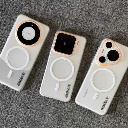 柔纱透白高级感适用真我GT7pro手机壳neo7磁吸vivoX200Pro磨砂IQOO13肤感S20硬OPPOFindx8防摔reno13一加13套