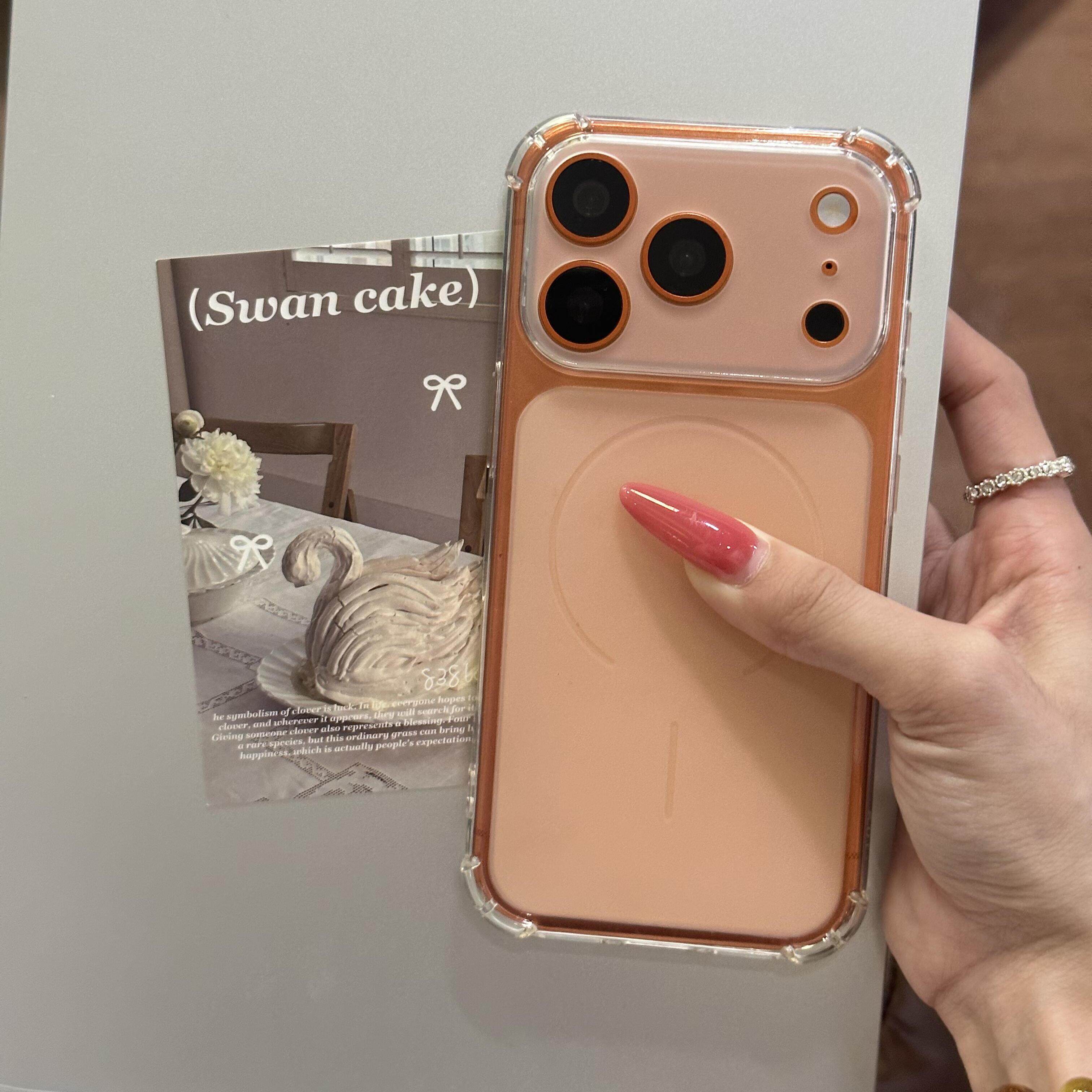 新款四角防摔硅胶软壳适用苹果17Promax手机壳Air秒变大视窗iphone16pro磨砂肤感15包拍照按键14高级感13男女