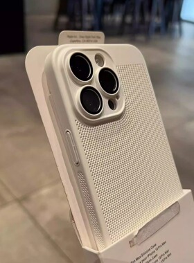 ins风高级感纯白色自带镜头膜适用小米14手机壳13Ultra新款13TPro红米K70Pro全包防摔K60至尊版K50/40镂空硬