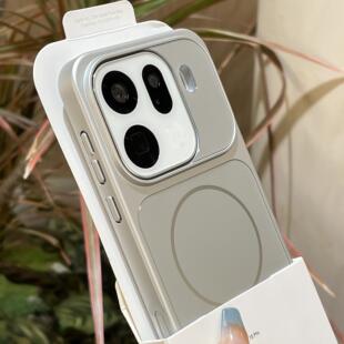 秒变系列柔光钛金属感beast细圈磁吸适用OPPOFindx9Pro手机壳findx9磨砂AG充电全包防摔超薄防指纹情侣简约硬