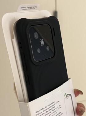 高级感黑色波漾波浪纹适用小米15磁吸手机壳14真液态硅胶13华为mate70/60软Pura80pro+防摔OPPOfindx8s+情侣