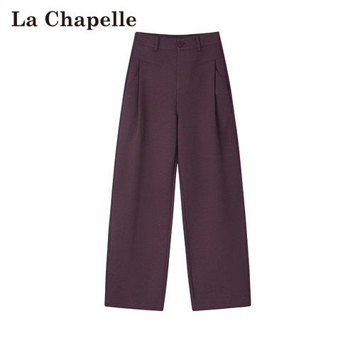 LaChapelle直筒通勤气质阔腿裤