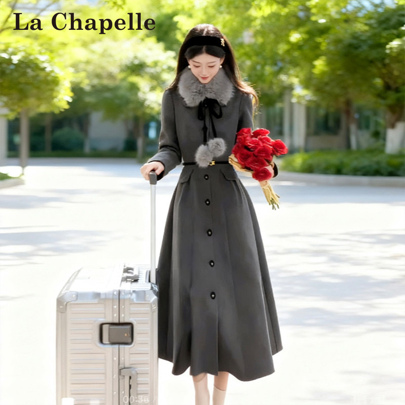 LaChapelle/拉夏贝尔2025年冬季新款名媛时尚百搭加厚羽绒服10704