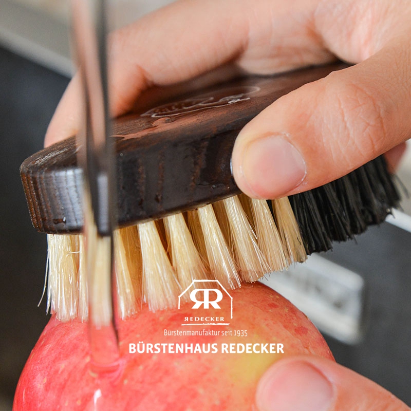 REDECKER不开裂碳化木水果刷
