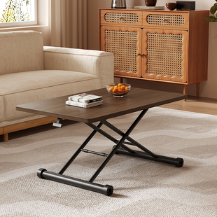 可升降折叠茶几餐桌两用家用小户型桌子简易饭桌书桌免安装折叠桌