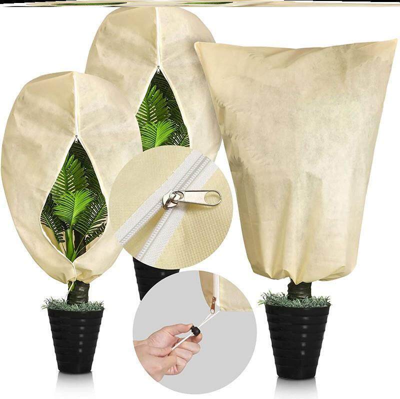 花草植物冬季果树木防寒罩防冻防霜保温罩无纺布套袋花卉盆栽防风