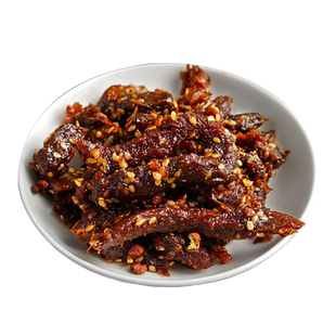 辣爽不停！巫小蛮藤椒牛肉条麻辣五香牛肉干冷吃即食熟食下酒冷盘