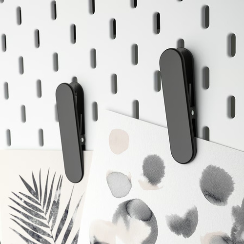 单品宜某家洞洞板挂钩夹子夹卡片