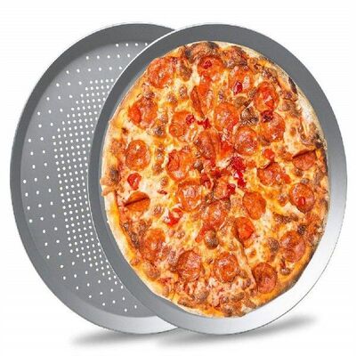 Nonstick Aluminum Alloy Pizza Crisper Baking Trays With