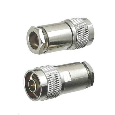 10pcs N Male Plug Connector Clamp RG8 LMR400 7D-FB RG213 Cab