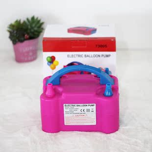 Electric inflator double hole balloon blowing machine charg