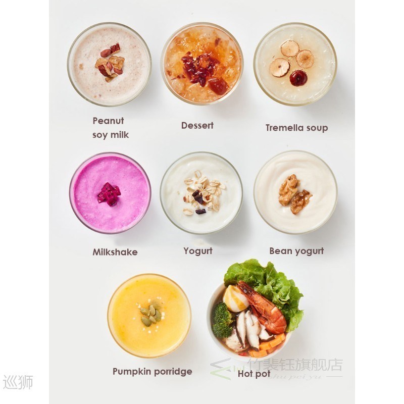 DJ06E-A2Q Soymilk Maker 220V Household Mini Cooker Multi Fun