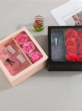 Gift Box Florist Packaging Boxes Tote Bag DIY Floral Gifts