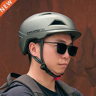Promend LED Light Bike Helmet City Cycling For Man Women Adu