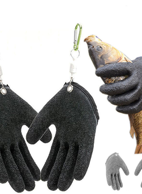 Fishing Gloves Anti-Slip Protect Hand from Puncture Scrapes