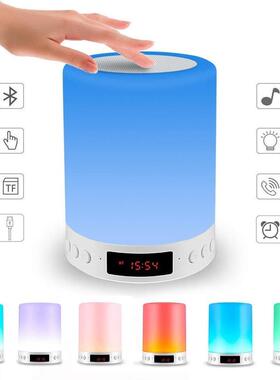 Portable Wireless Speaker Player Touch Pat Light Bluetooth S
