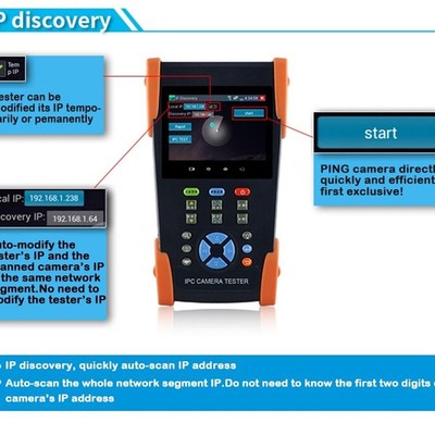 4K Monitor cctv tester ipc tester Analog Video surveillance