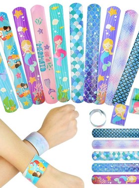 10pcs Mermaid Clap Circle Toys Little Mermaid Theme Party