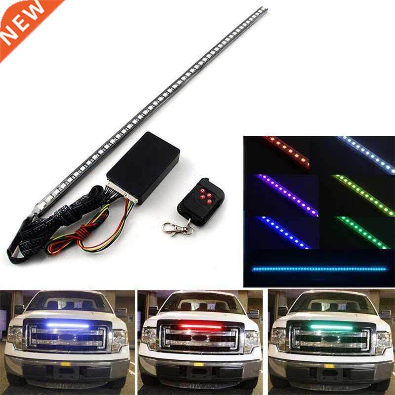 56CM 7 Color 5050 48 LED RGB Scanner Flash Car Strobe Knight