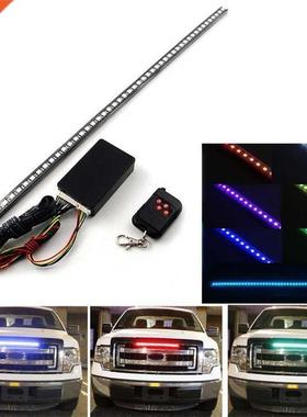 56CM 7 Color 5050 48 LED RGB Scanner Flash Car Strobe Knight