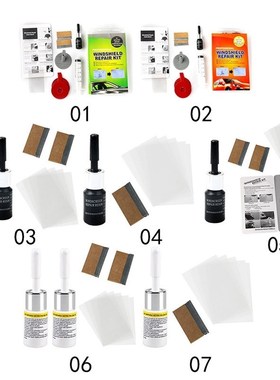 Car Windshield Repair Kit DIY Car Window Glass Scratch Crack
