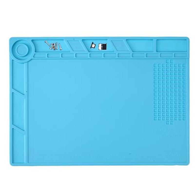 35x25cm Heat Insulation Silicone Pad Desk Mat Maintenance Pl