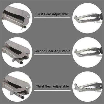 Professional Stainless Steel Snake Tong Reptile Grabber Ratt