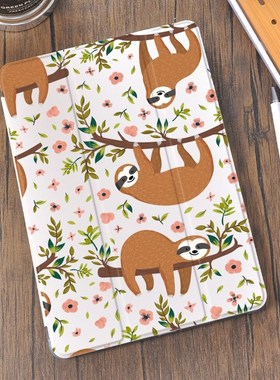 Sloth Automatic sleep For 10.9 inch Air 4 iPad Case 10.2 in