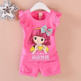 summer Baby girl children clothes child Summer Kids T-shirt