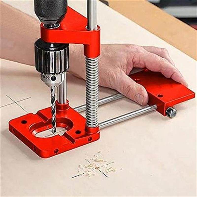 NEW Drill Locator Hole Drill Guide Dowel Jig Woodworking