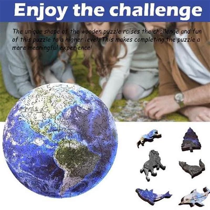 5mm Special Shaped Wooden Puzzle Decoration Toys Bedroom