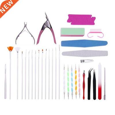 15 pièces/ensemble Nail Art Conseils Outil Kits Dart