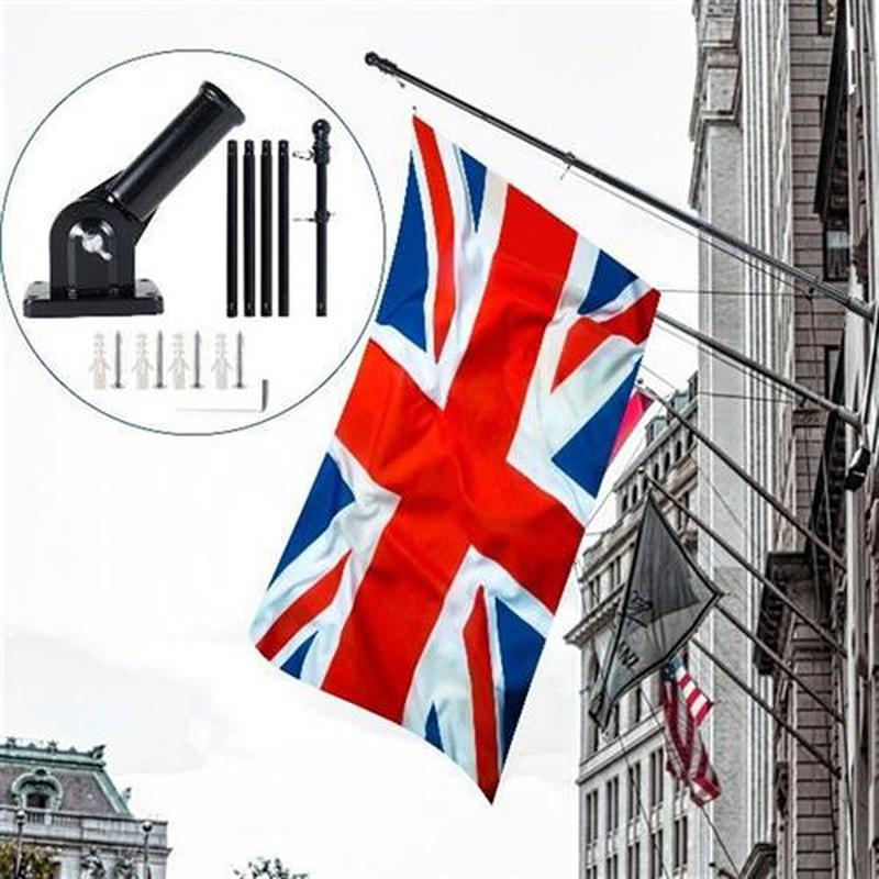 Flag Pole Kit 6FT Flagpole Kit for American Flag Metal